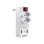 (P) ADAPTADOR CARREGADOR USB EAC 1002 - INTELBRAS