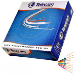 TELECAM CABO 10 VIAS (10x40) LIGA COBRE MULTICORES BR100M