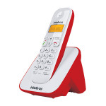 (L) TELEFONE S/FIO INTELBRAS TS 3110 VERMELHO