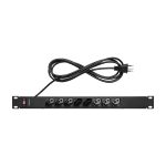 PROTETOR ELETRONICO C/8 TOMADAS P/RACK - EPR 208