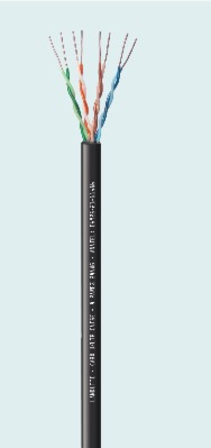 CONDUTTI CABO LAN CAT5E CMX PRETO 305MTS