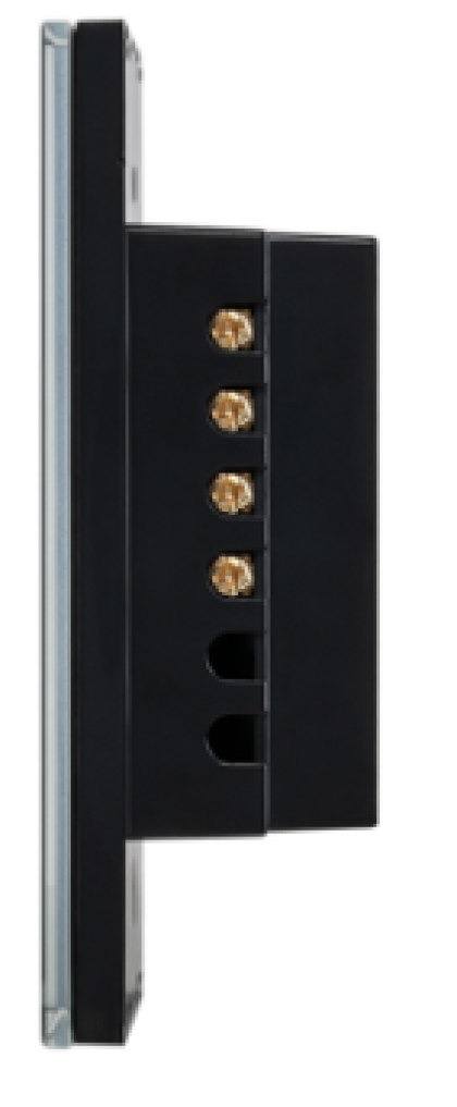 INTERRUPTOR SMART ZIGBEE TOUCH 2 PRETO EZS 1002