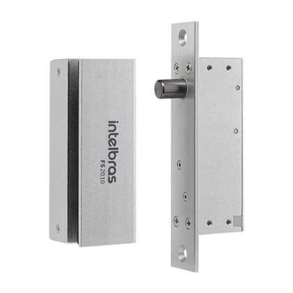 FECHADURA SOLENOIDE FAIL SAFE PARA VIDRO FS2010 INTELBRAS