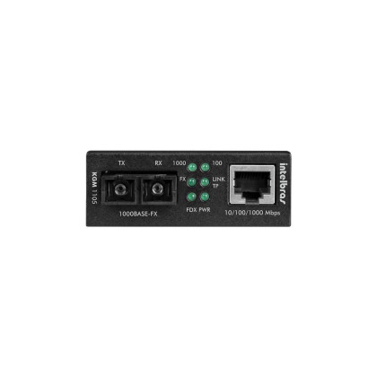 CONVERSOR DE MIDIA GIGA MULTIMODO 0,5KM - KGM 1105 - INTELBRAS