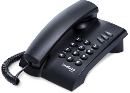 (P) TELEFONE PLENO INTELBRAS GRAFITE PRETO