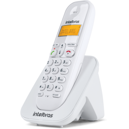 TELEFONE INTELBRAS SEM FIO TS 3111 RAMAL BRANCO