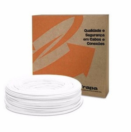 FRAPA CABO ALARME 4X40 100M BRANCO