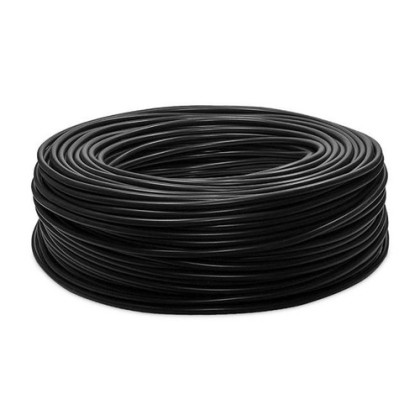 TELECAM CABO ALTA TENSAO 5,0MM PRETO 50MTS