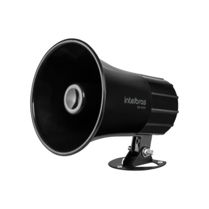 SIRENE 120 DB SIR 3000 PRETA - INTELBRAS