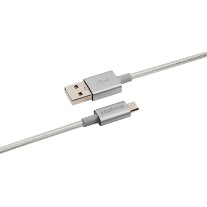 (L)CABO USB MICRO B 1.5M NYLON BranCo EUAB15NB (INDICADO 4830063)