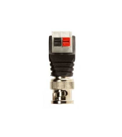 CONECTOR BNC MACHO ENGATE RAPIDO C/5UN