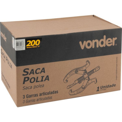 SACA POLIA 3 GARRAS 200MM VONDER