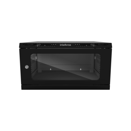 (L)MINI RACK DESMONTAVEL 5U 570MM PRETO PORTA ACR. INTELBRAS