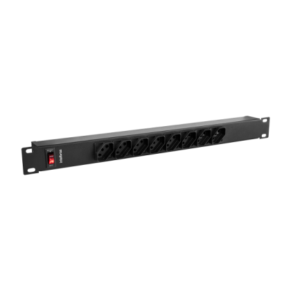 PROTETOR ELETRONICO C/8 TOMADAS P/RACK - EPR 208 +