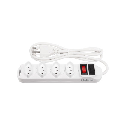 (P)FILTRO DE LINHA INTELBRAS 4 TOMADAS EPE EPE 1004