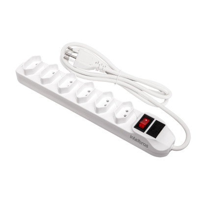 (P)FILTRO DE LINHA INTELBRAS 6 TOMADAS EPE EPE 1006