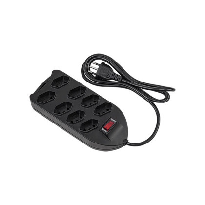 (P)FILTRO DE LINHA INTELBRAS 8 TOMADAS EPE 1008 + PT ( SUBSTITUTO 4300809 )