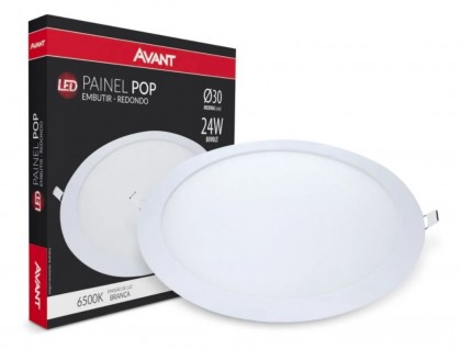 AVANT LED-PAINEL-POP-EMB-RED-30-BR6500K-24W-BIVOLT-1680