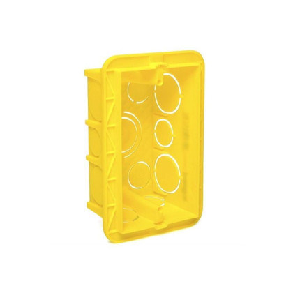 LEGRAND CAIXA EMBUTIR PARA ALVENARIA 4X2 AMARELA