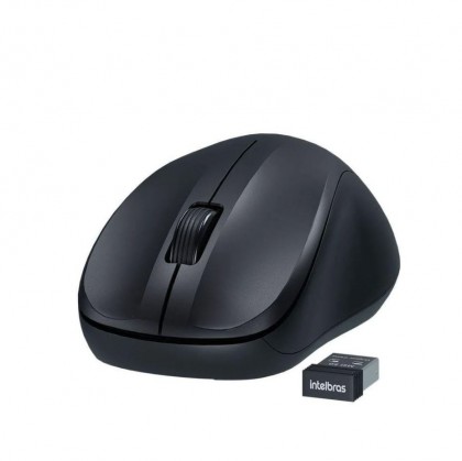 (P)COMBO TECLADO E MOUSE INTELBRAS CSI50 - SEM FIO PRETO