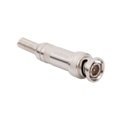 (P) CONECTOR CONEX 1000 BNC MOLA G2 INTELBRAS C/ 10