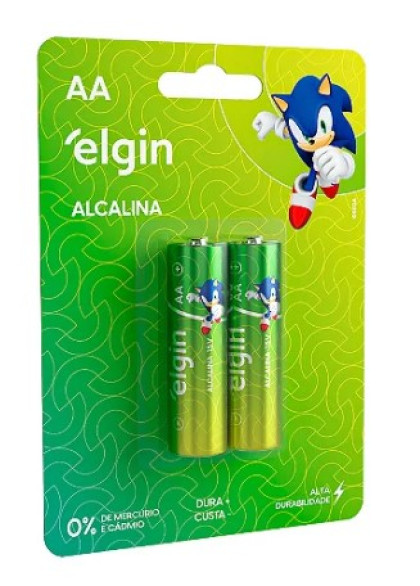 PILHA ALCALINA AA C/2 UNI IMPORTADA