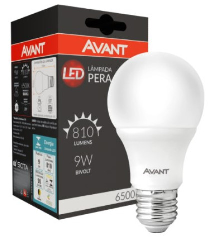 AVANT LED-PER-IN-BR6500K-200-9W-BIVOLT-MG810-B