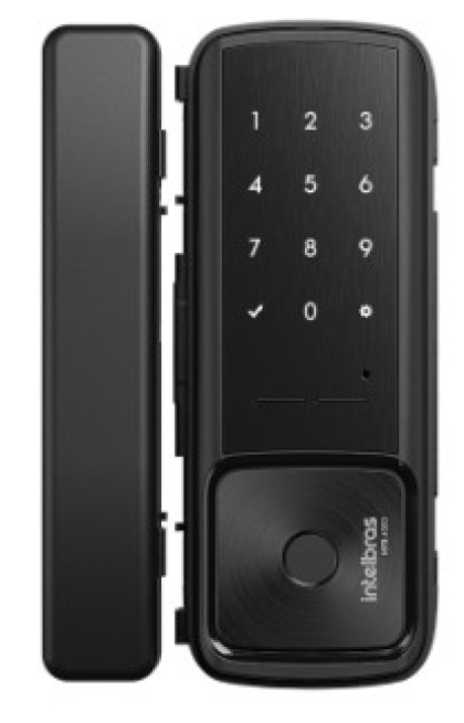 FECHADURA  INTELIGENTE INTELBRAS PARA PORTAS DE VIDRO MFR 4000