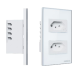 TOMADA DUPLA 10A SMART WI-FI ETS 1002 BRANCO