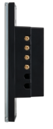 INTERRUPTOR SMART ZIGBEE TOUCH 2 PRETO EZS 1002