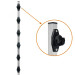 HASTE FERRO JEA 25X25 1MT CANTO (ISOLADOR/PORCA/GANCHO)