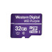 (L) CARTAO MICRO SD 32GB 16TBW WD PURPLE