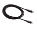 (P) CABO USB-C - LIGHTNING 1,2m PVC PRETO EUCL 12PP