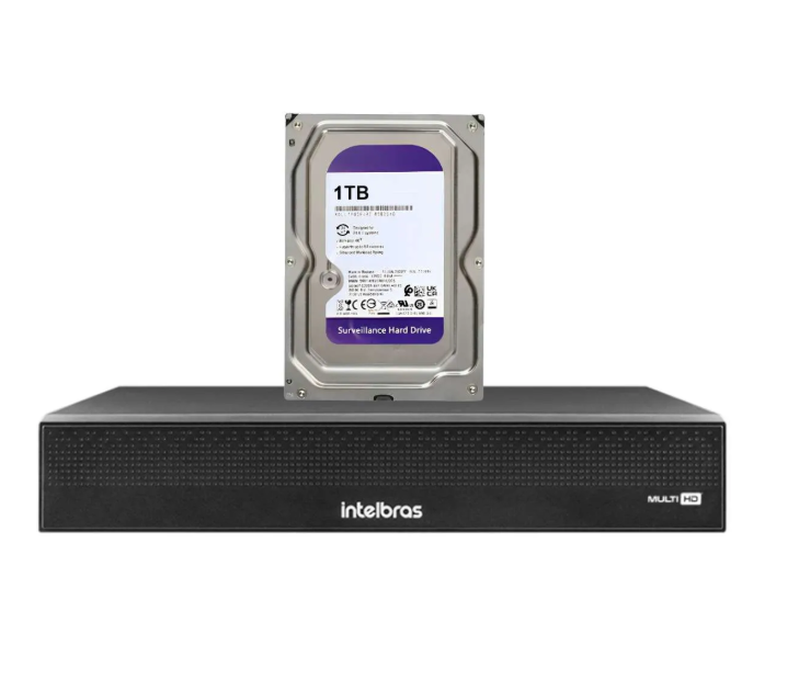DVR INTELBRAS IMHDX 3108 C/HD 1TB