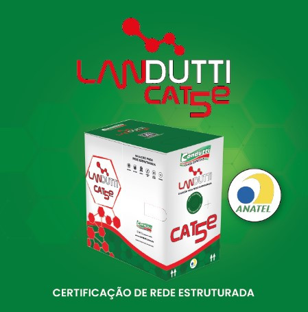 CONDUTTI CABO LAN CAT5E CMX PRETO 305MTS