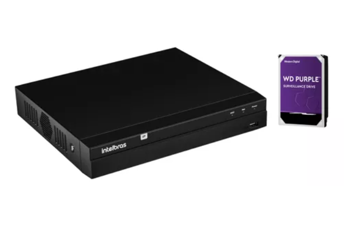 NVD INTELBBRAS 1408-P C/ HD 1TB AM