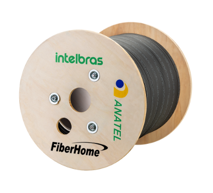 (L) CABO OPTICO DROP 1KM CFOAC-BLI A/B-CM-01-FO-CO-LSZH PRETO