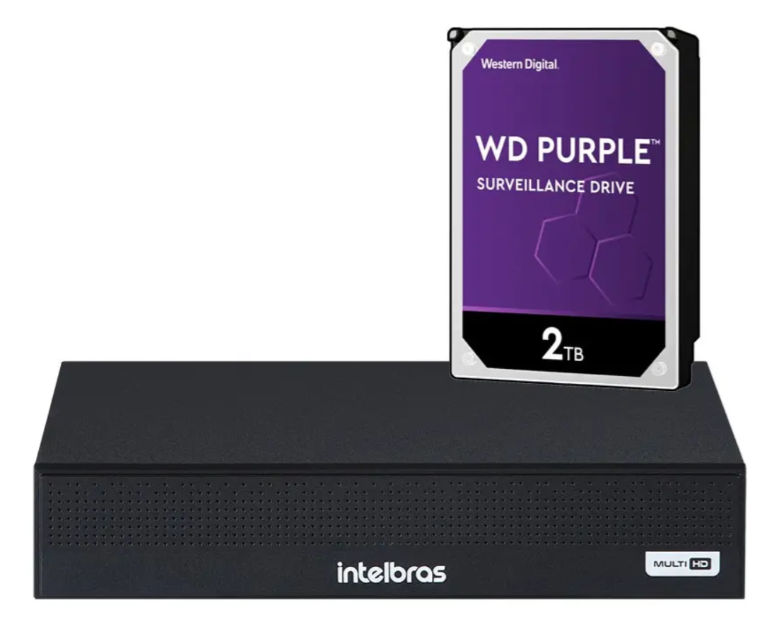 DVR INTELBRAS MHDX 3108-C C/HD 2TB