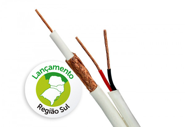 (L) INTELBRAS CABO CFTV 4MM + 2PX26 AWG 100M FAST CAM 67% COAXIAL