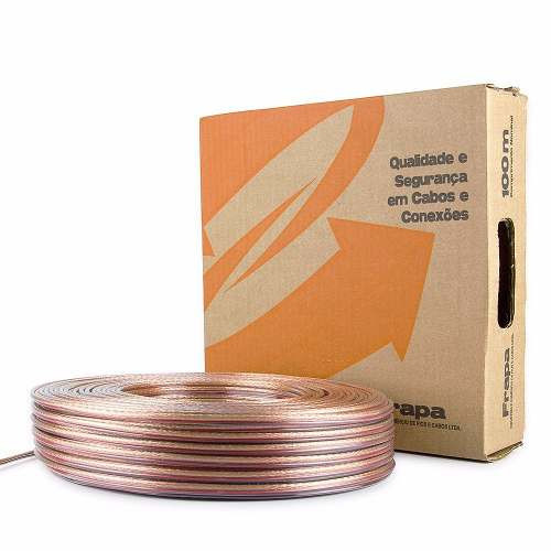 FRAPA CABO COAXIAL 80% BIPOLAR CRISTAL 300M