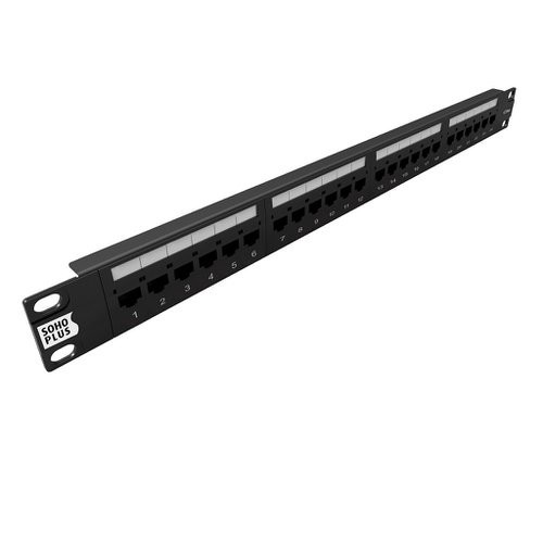 SOHOPLUS PATCH PANEL CAT5E 24P