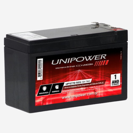 BATERIA UNIPOWER 12V ALARME