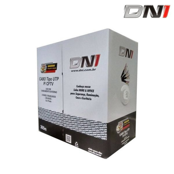 DNI CABO P/ CFTV EXTERNO 305M