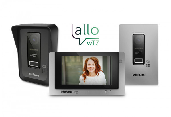 VIDEOPORTEIRO INTELBRAS WI-FI ALLO WT7