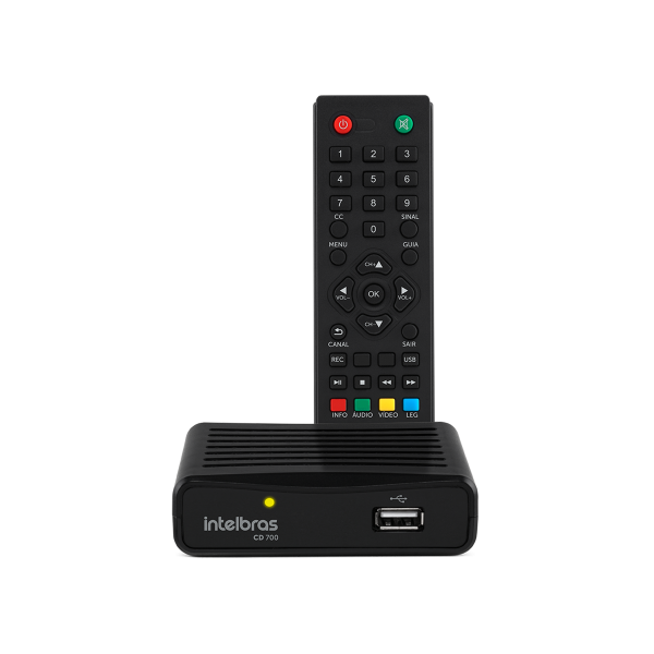 (P)CONVERSOR DIGITAL DE TV COM GRAVADOR CD 700