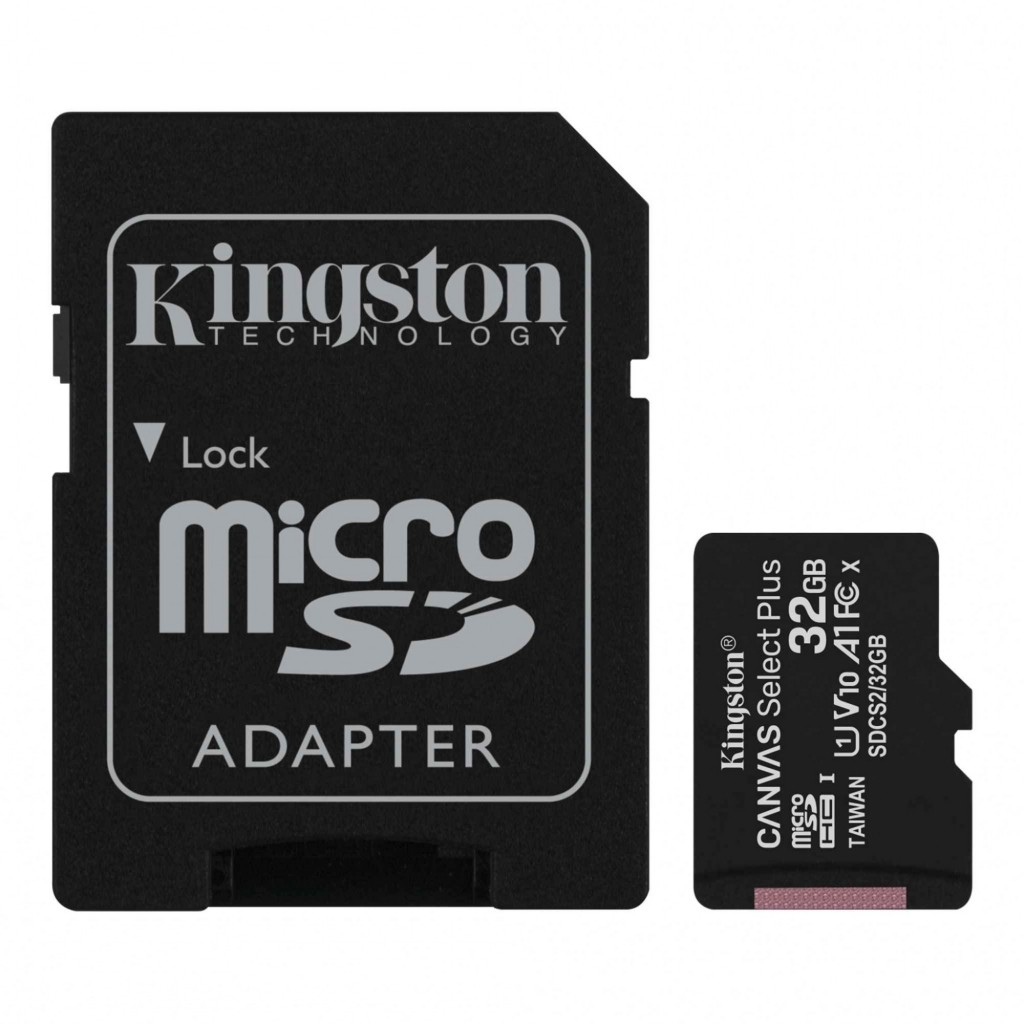 CARTAO MICRO SD 32GB 100MB/S - KINGSTON
