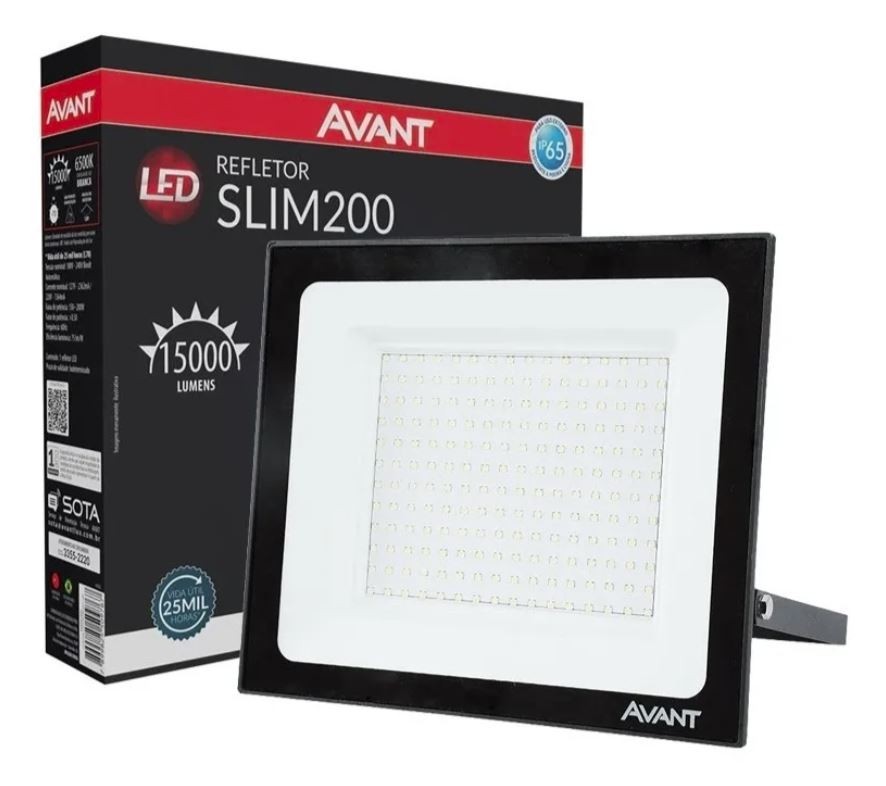AVANT LED-REFLETOR-SLIM200-BR6500K-BIVOLT-15000