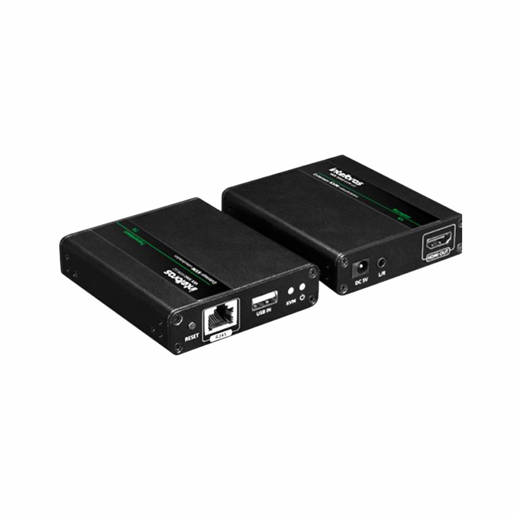EXTENSOR E DIVISOR HDMI + USB TX e RX VEX 3060 KVM G2- INTELBRAS